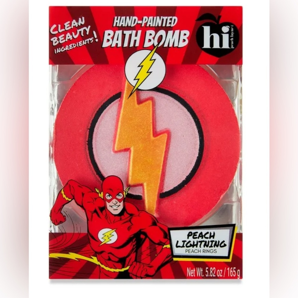 Hi Peach Layne - Hand Painted Justice League bath Bombs - Clean Ingredients! - Picture 6 of 16